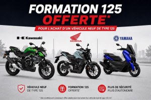 Formation 125cc offerte chez Motoland Dunkerque*